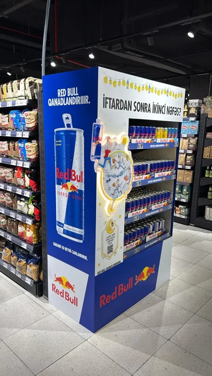 Red Bull Stands
