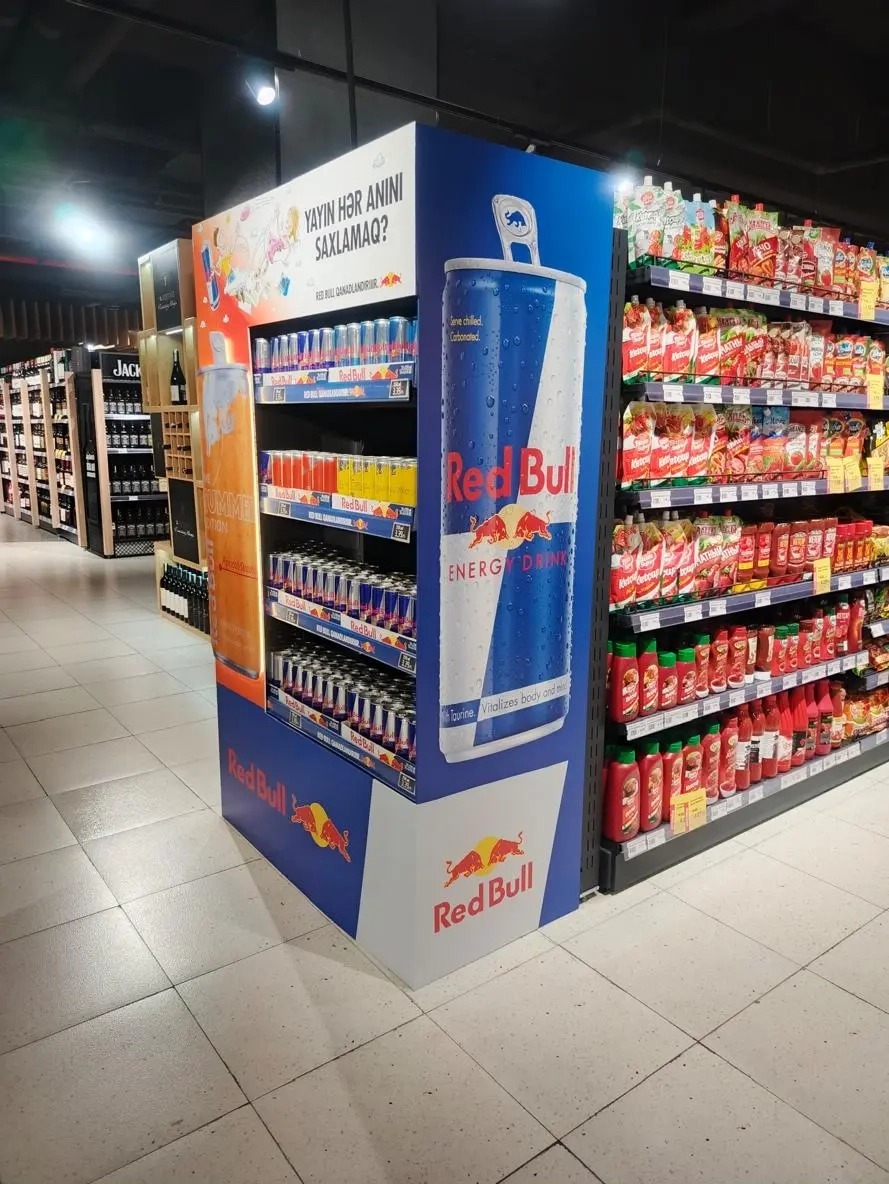 Red Bull Stands